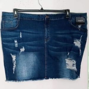 Shein FIT+ Denim Skirt